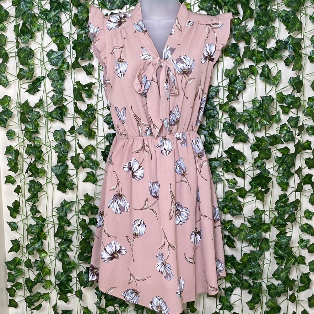 NWOT Monteau Floral Dress Size S